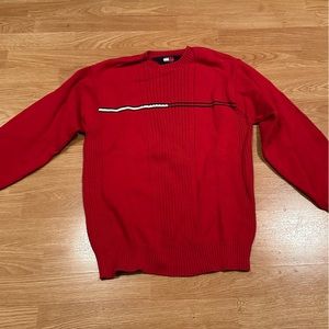 Tommy Hilfiger red sweater Size L